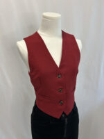 Blazer Chaleco Vinotinto