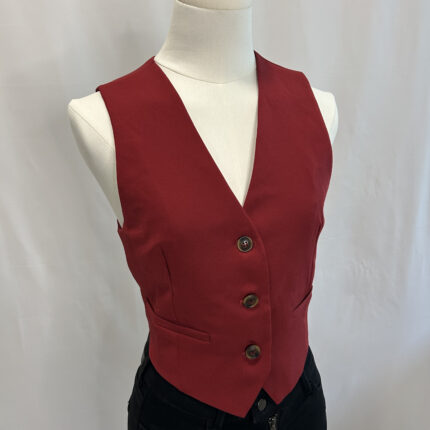 Blazer Chaleco Vinotinto