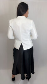 Blazer Manga Larga Blanco - Image 4