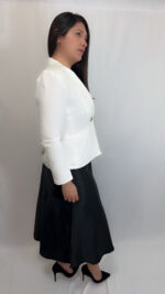 Blazer Manga Larga Blanco - Image 5