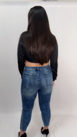 Blusa Seda Black- Nudo - Image 3