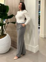 Pant Doble Pretina Gris - Image 4