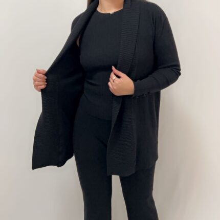 Set Black Knit