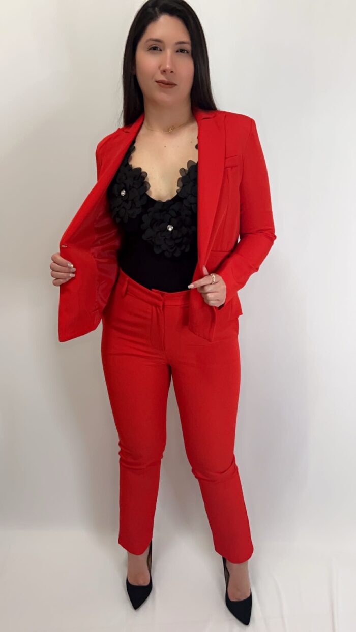 Set Blazer/Pantalon Rojo - Image 1