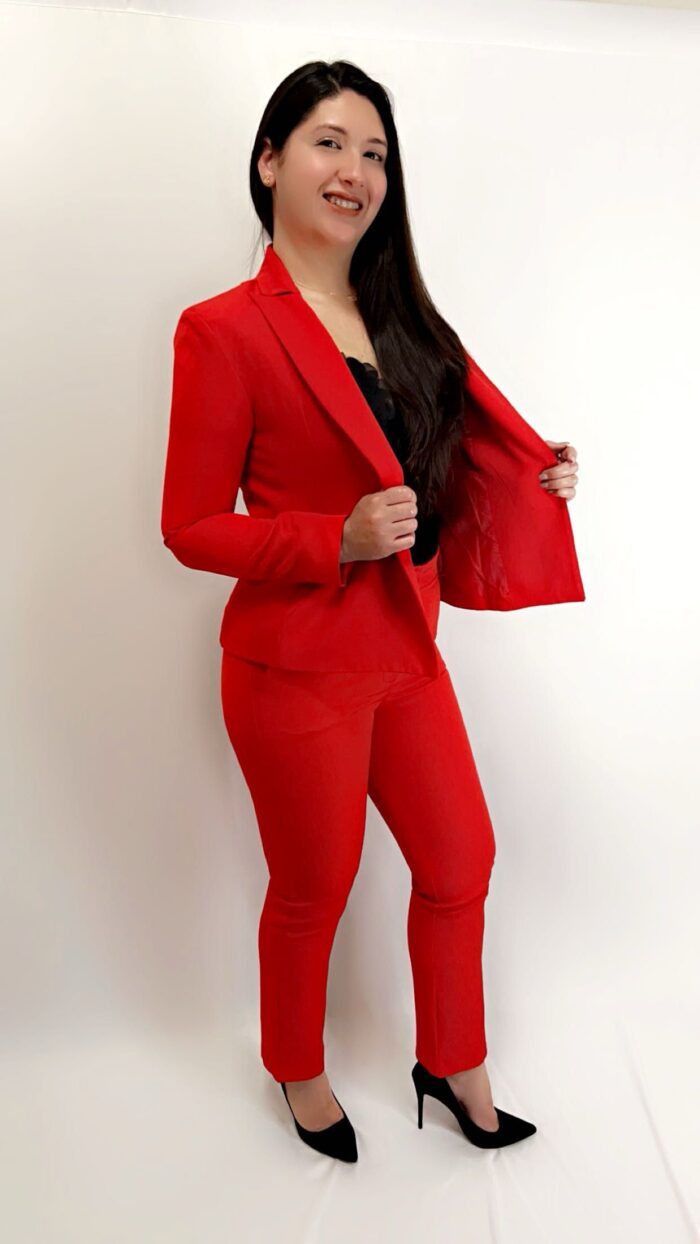 Set Blazer/Pantalon Rojo - Image 2