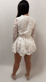 Vestido Torchon Blanco - Image 3
